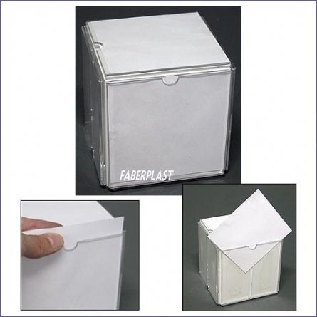 Sheet Case Cube Plexiglas (in 5 Sides)