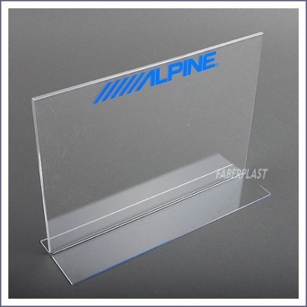 Leaflet Display Plexiglas (pmma) Alpine