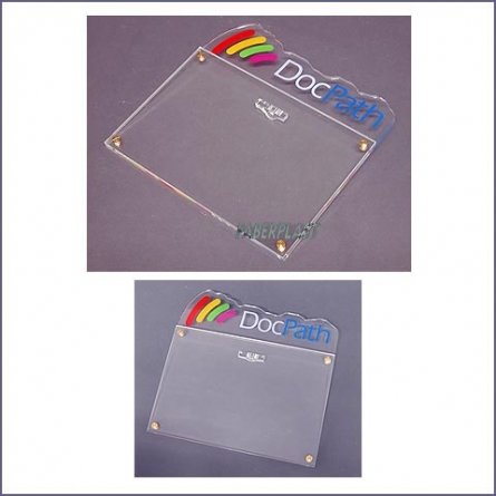 Plaque Tombstone Plexiglas Doc Path