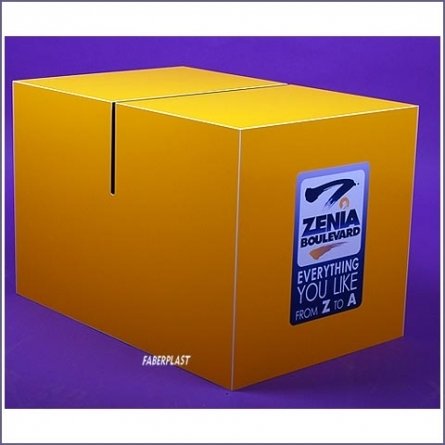 Acrylic Poster Display Zenia Boulevard