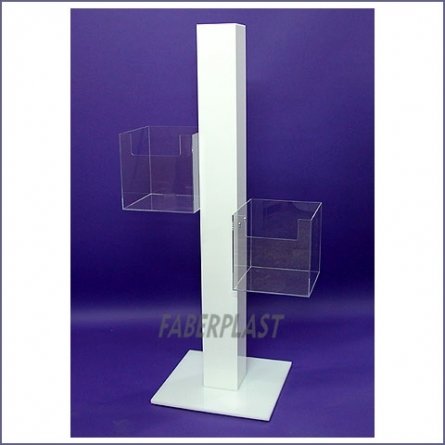 Brochure Holder Column Plexiglas