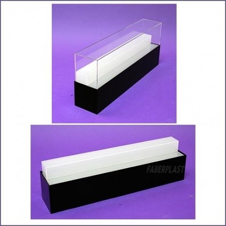 Display Case Methacrylate Staggered For Exhibit