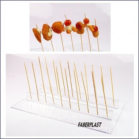 Acrylic Plexiglas Display Brochette