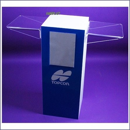 Acrylic Plexiglas Display Exhibitor Topcon