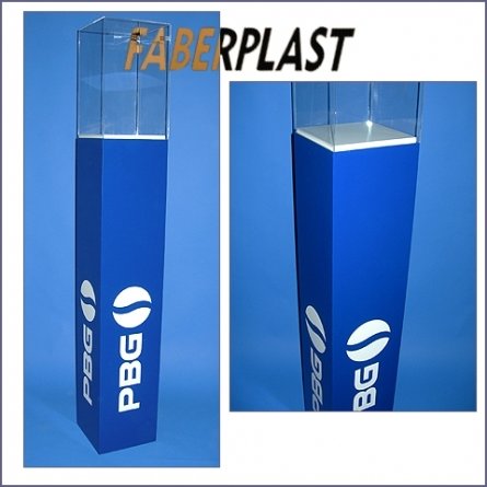 Display Case Pillar Methacrylate-plexiglas Pepsi
