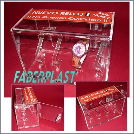 Ballot Box Methacrylate Exhibitor For Watches
