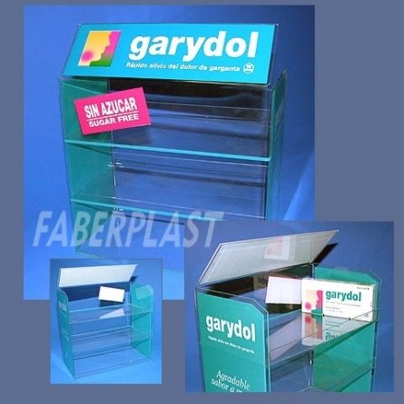 Acrylic plexiglas Display GARIDOL