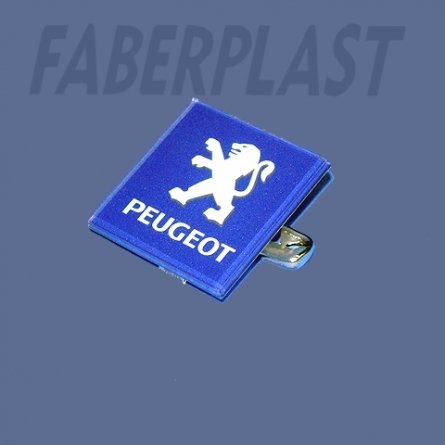 Badge Methacrylate (plexiglas-pmma) Peugeot
