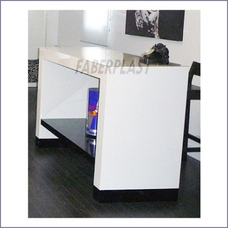 Tall Table Plexiglass Abelia