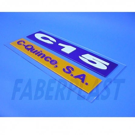 Acrylic Plexiglas Plate C15