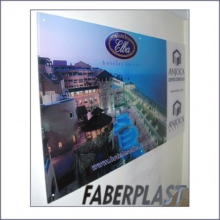 Plate Plexiglas Hoteles Elba