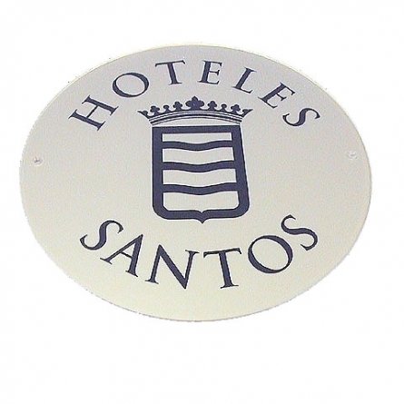 Acrylic Plexiglas Plate Santos Hotels