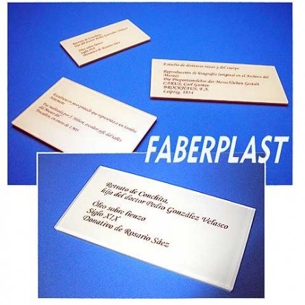 Acrylic Plexiglas Plate Palacio Real de Madrid