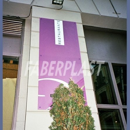 Acrylic Plexiglas Plate Restaurant