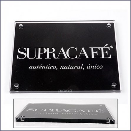 Acrylic Plexiglas Plate Supracafe