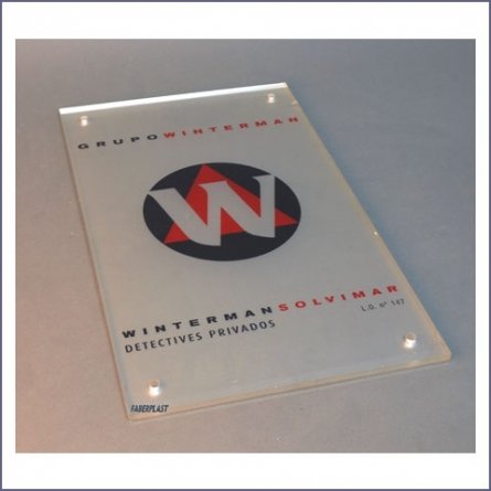 Acrylic Plexiglas Plate Winterman
