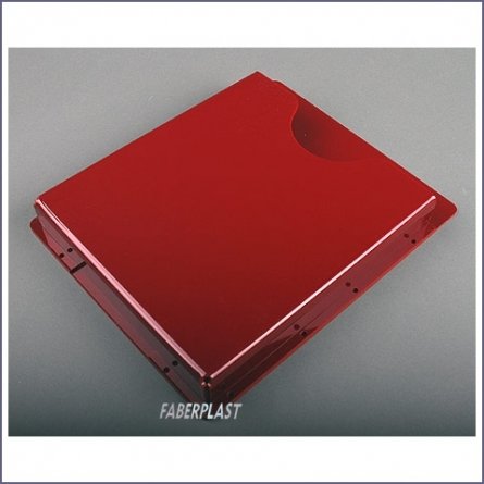 Brochure Holder Brown Plexiglass