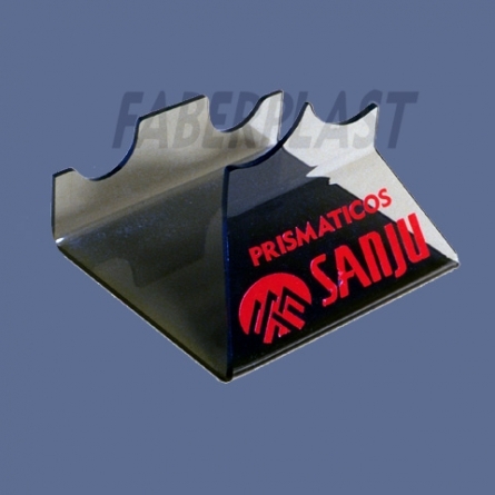 Stand Plexiglas Binoculars