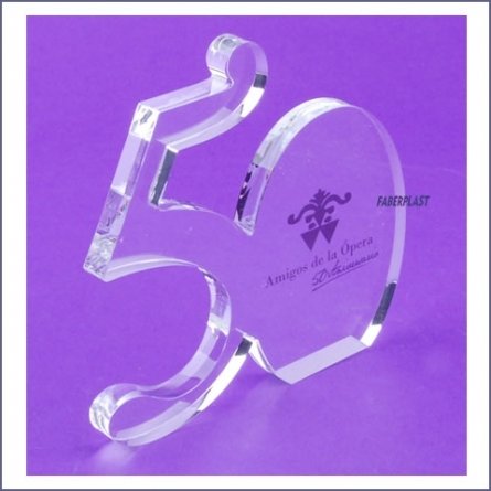 Trophy Methacrylate Amigos de La Opera