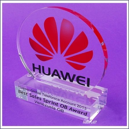 Acrylic Plexiglas Trophy Huawei