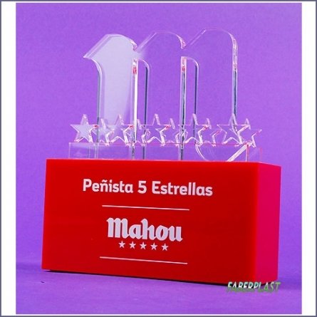Acrylic Plexiglas Trophy Mahou