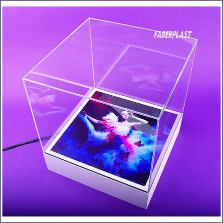 Acrylic Plexiglas Urn Leds & Digital Printing