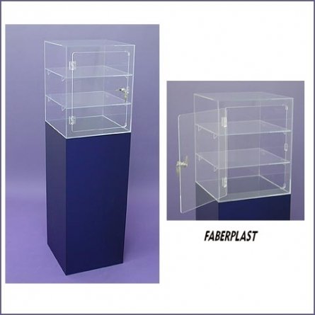 Showcase Methacrylate (plexiglas-pmma) Satin Blue