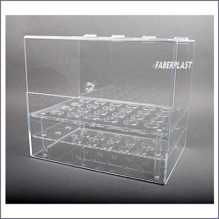 Acrylic Plexiglas Showcase Haagen Dazs