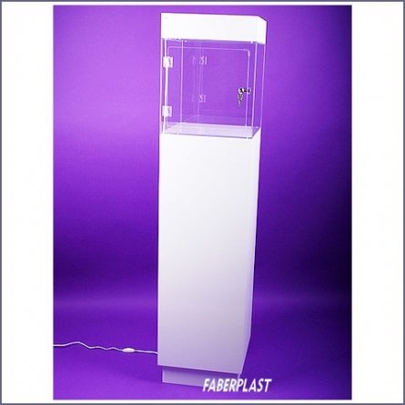 Acrylic Plexiglas Showcase With Lighting
