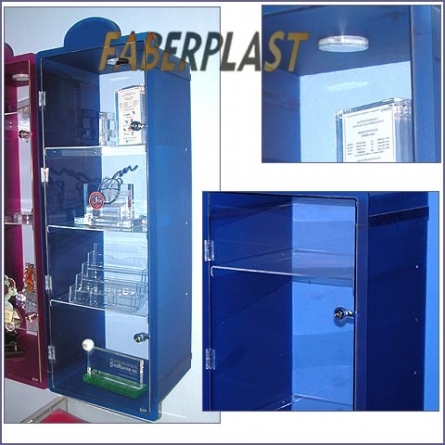 Acrylic Showcase Plexiglas Satyn 