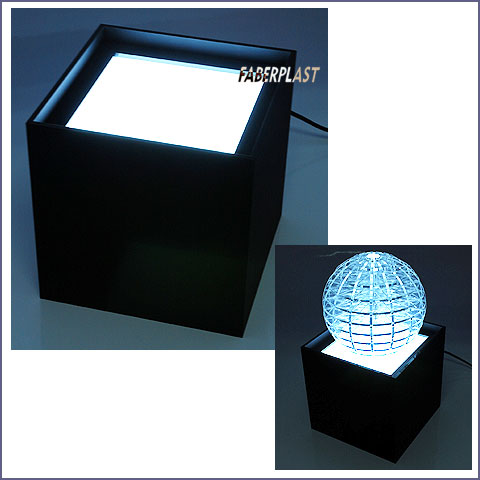 Acrylic Plexiglas Led Square Plexiglas Lamps Decoration In Plexiglas