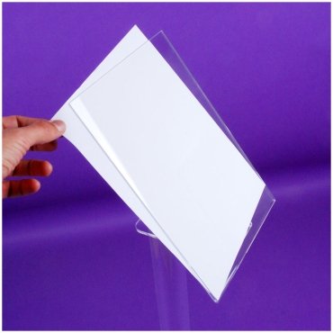 Lectern for exhibition Plexiglas